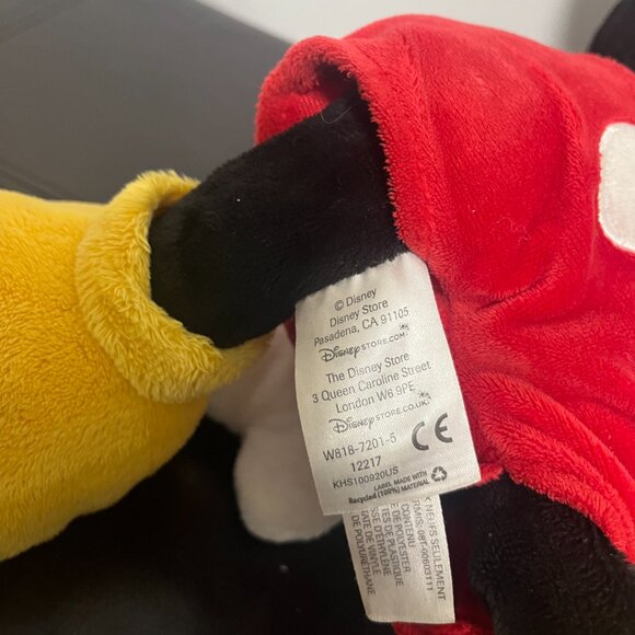 Authentic Disney Store Mickey Mouse Plush 16 Inch Stuffed animal Classic - Picture 6 of 7